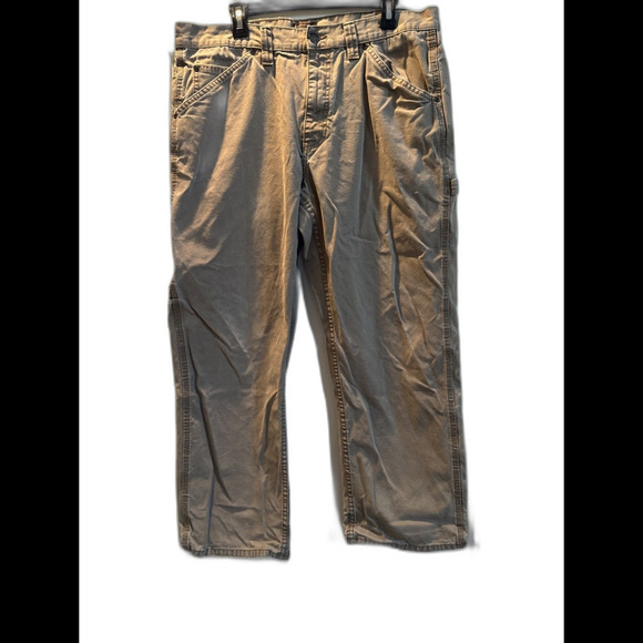 C.E.SCHMIDT Workwear Men's Pants ~ 36x30, Brown, Model 98826 Carpenter Jeans - Picture 1 of 11